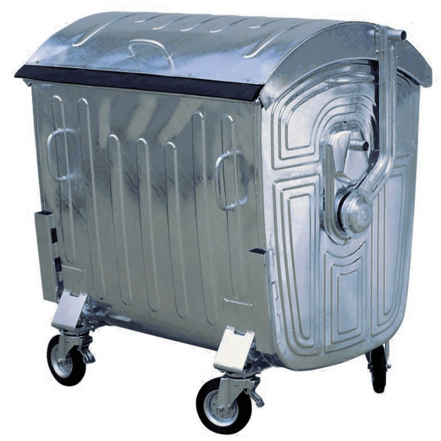 Galvanized Waste Container 1100 L